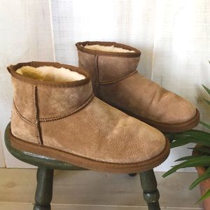 Lamo sheep wool suede winter booties